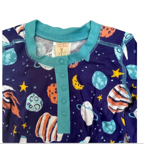 Munki Munki kids 2 Piece Pajama Set - Picture 4 of 8